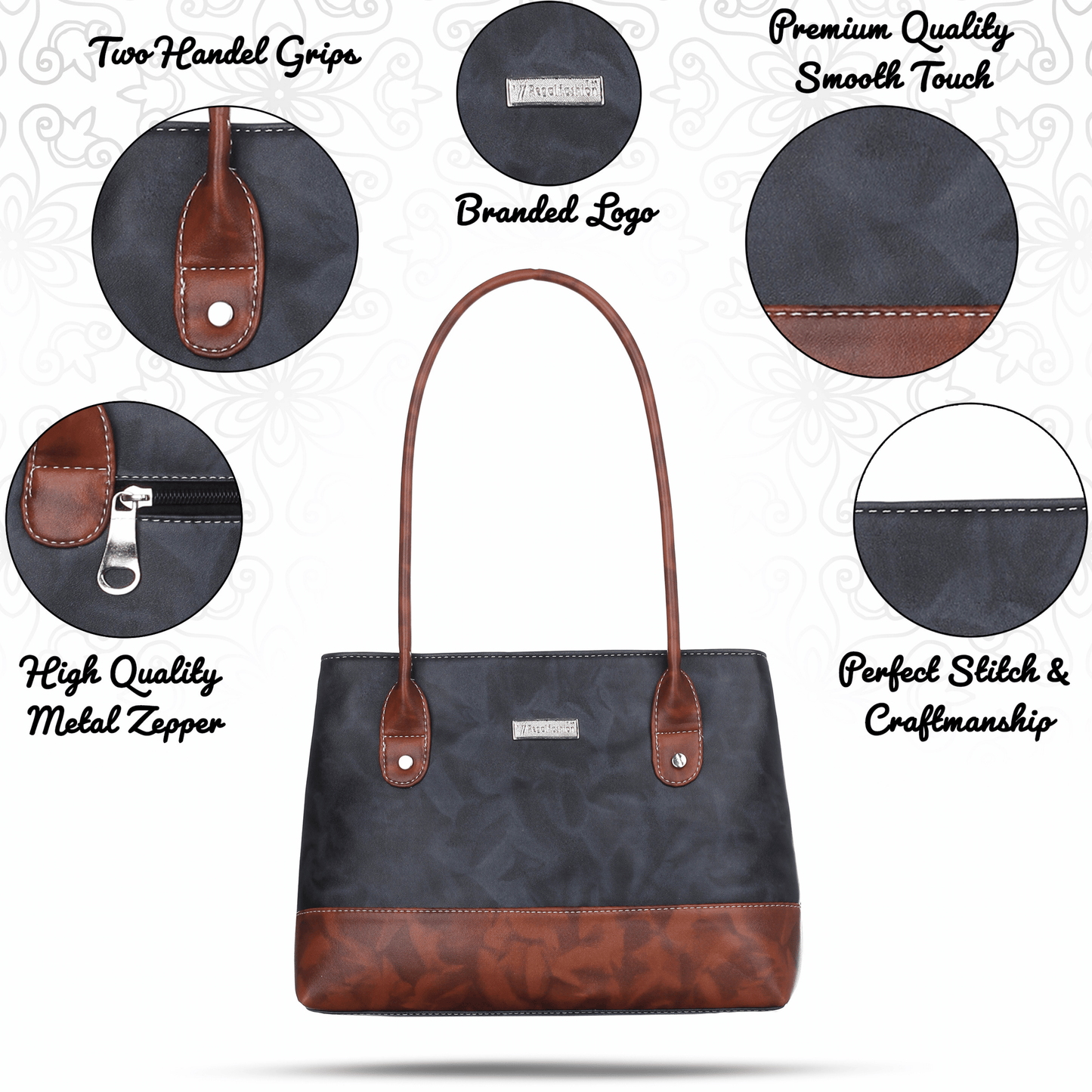 fashion Women Polyurethane Women’s Satchel Bag | Ladies Purse Handbag| Tote Bag | Shoulder Bag | Multi Colour