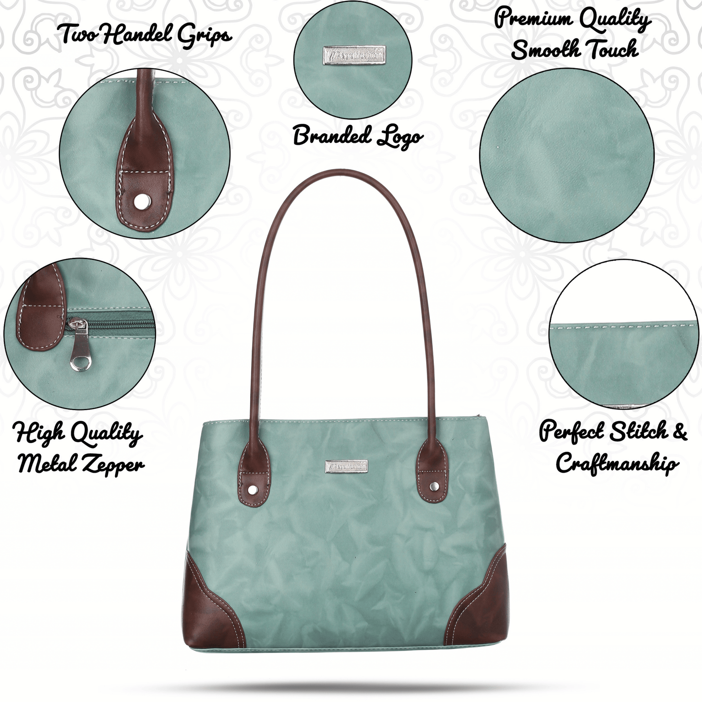 fashion Women Polyurethane Women’s Satchel Bag | Ladies Purse Handbag| Tote Bag | Shoulder Bag | Multi Colour