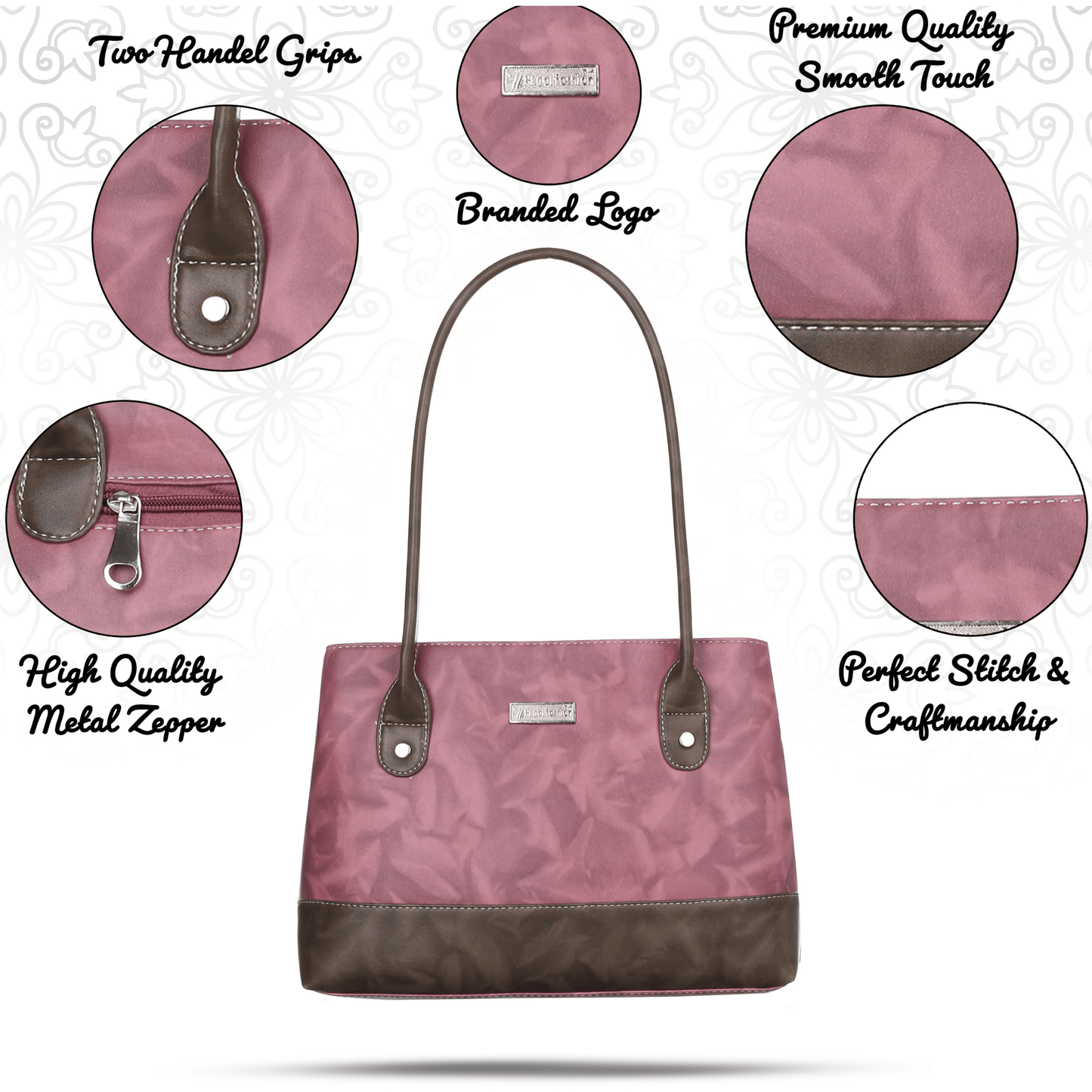 fashion Women Polyurethane Women’s Satchel Bag | Ladies Purse Handbag| Tote Bag | Shoulder Bag | Multi Colour