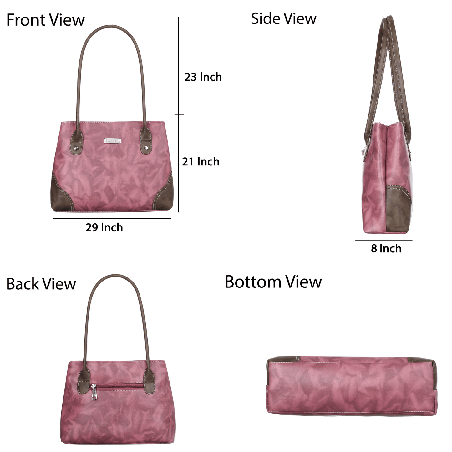 fashion Women Polyurethane Women’s Satchel Bag | Ladies Purse Handbag| Tote Bag | Shoulder Bag | Multi Colour