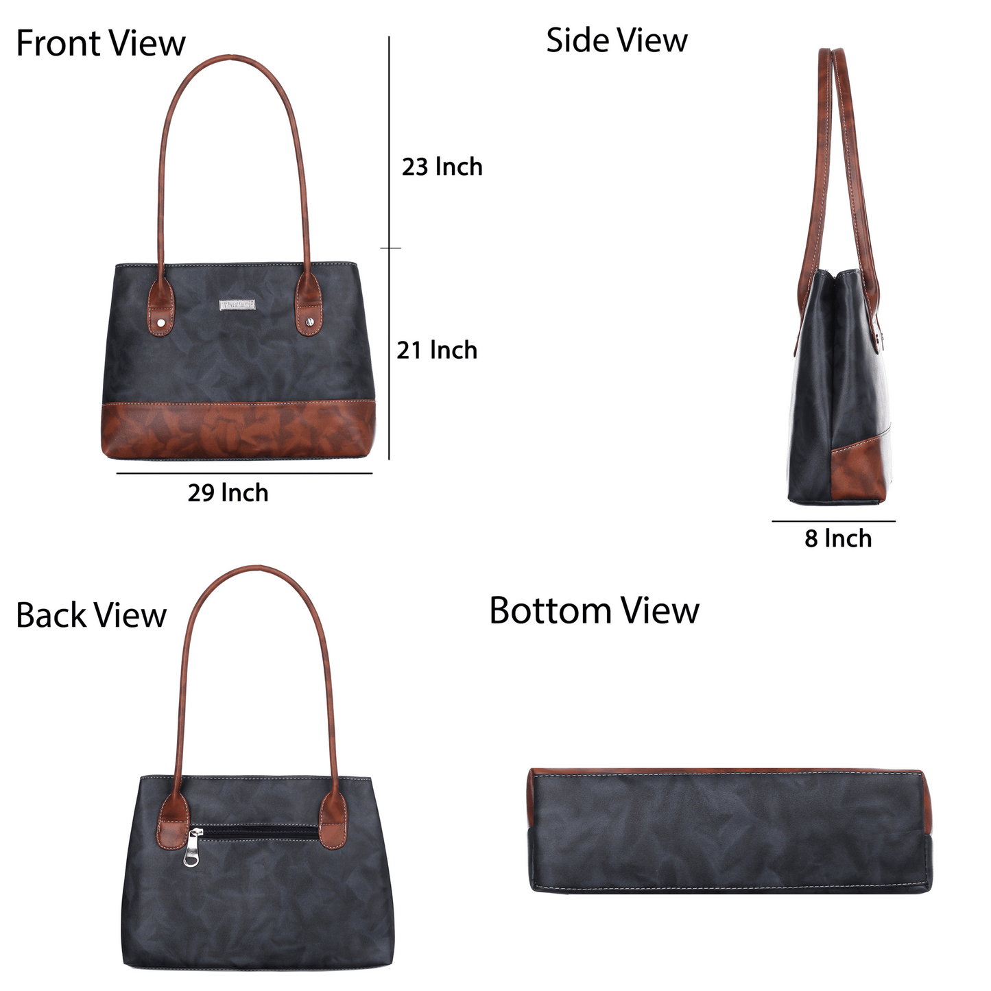 fashion Women Polyurethane Women’s Satchel Bag | Ladies Purse Handbag| Tote Bag | Shoulder Bag | Multi Colour