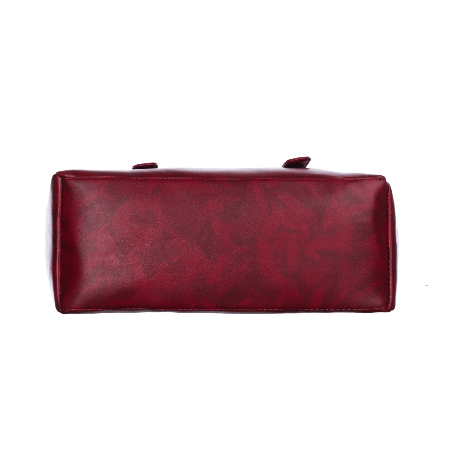 fashion Faux Leather Women’s Satchel Bag | Ladies Purse Handbag| Tote Bag | Shoulder Bag / Cherry/