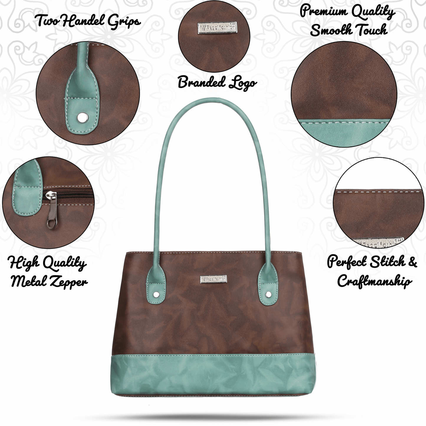 fashion Women Polyurethane Women’s Satchel Bag | Ladies Purse Handbag| Tote Bag | Shoulder Bag | Multi Colour