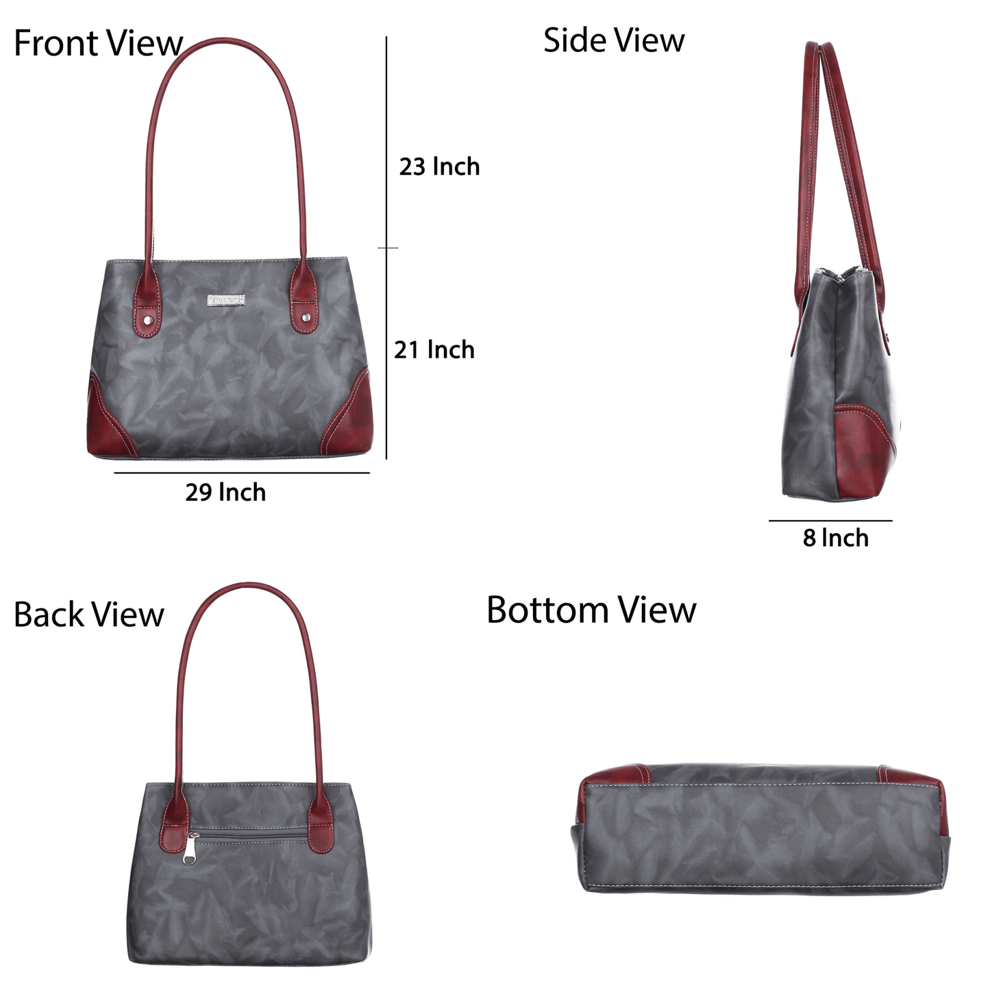 fashion Women Polyurethane Women’s Satchel Bag | Ladies Purse Handbag| Tote Bag | Shoulder Bag | Multi Colour