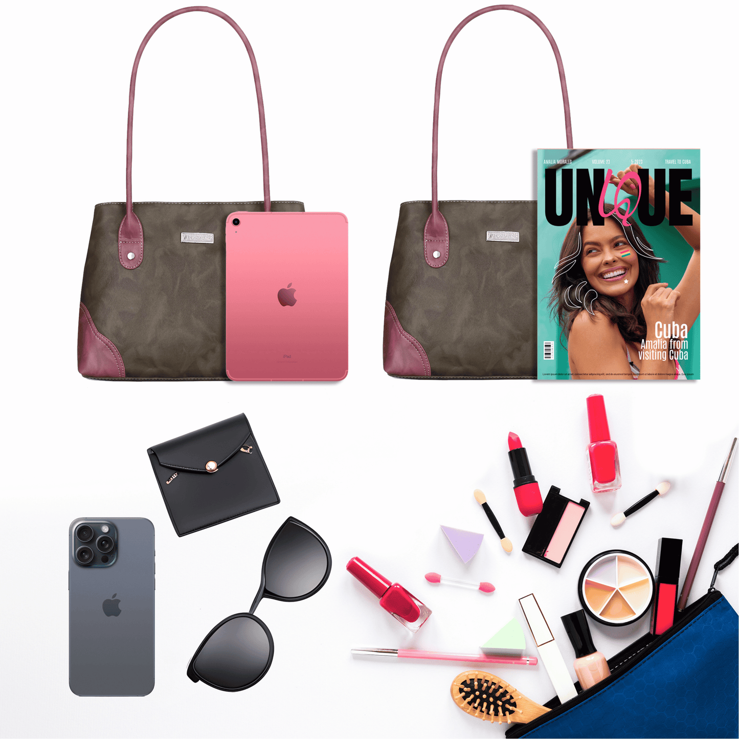 fashion Women Polyurethane Women’s Satchel Bag | Ladies Purse Handbag| Tote Bag | Shoulder Bag | Multi Colour