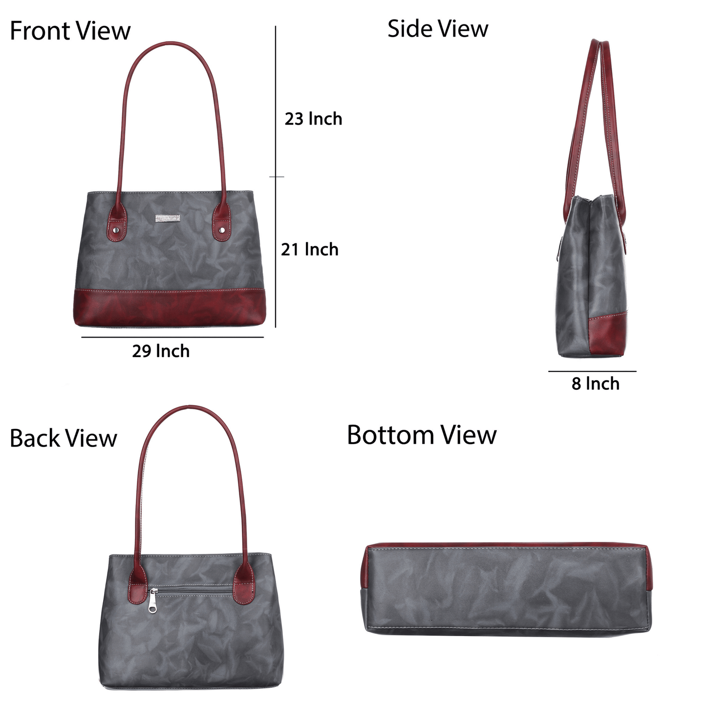 fashion Women Polyurethane Women’s Satchel Bag | Ladies Purse Handbag| Tote Bag | Shoulder Bag | Multi Colour