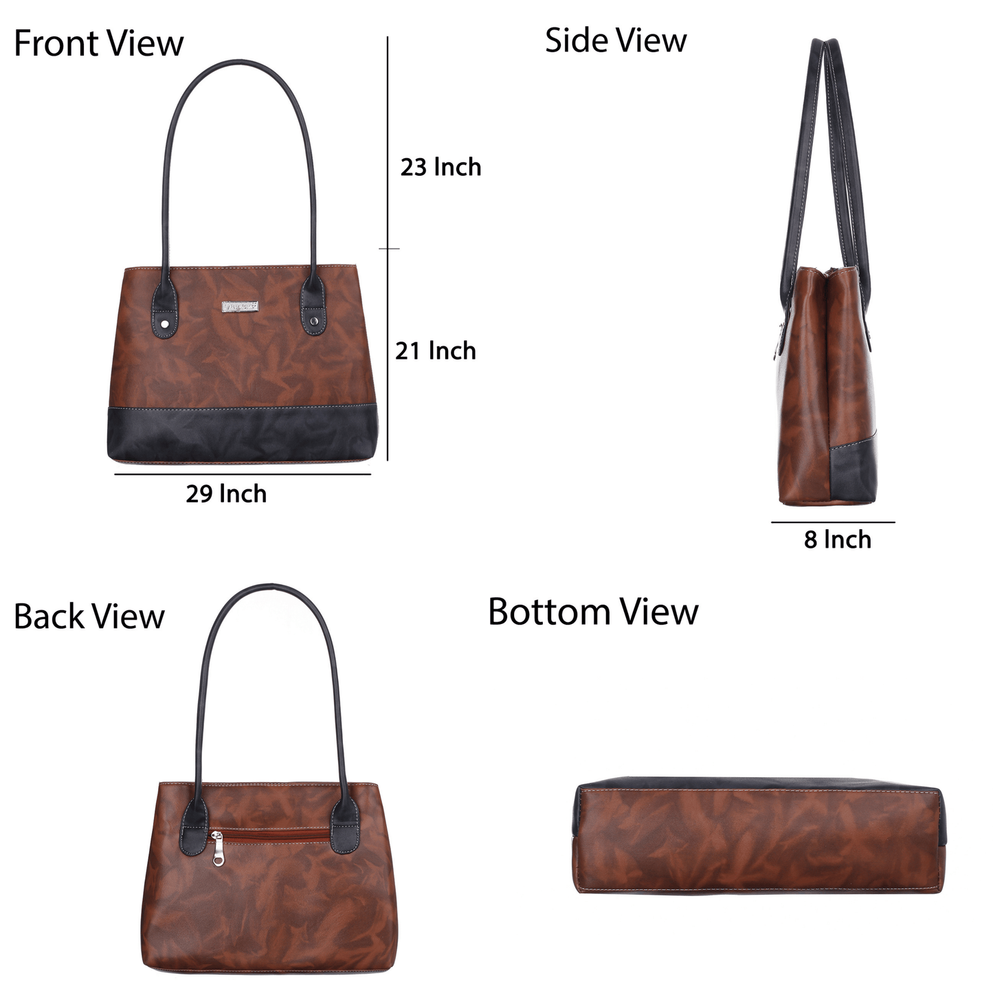 fashion Women Polyurethane Women’s Satchel Bag | Ladies Purse Handbag| Tote Bag | Shoulder Bag | Multi Colour